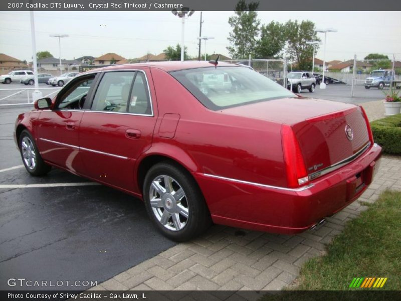 Crystal Red Tintcoat / Cashmere 2007 Cadillac DTS Luxury