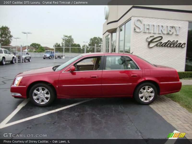 Crystal Red Tintcoat / Cashmere 2007 Cadillac DTS Luxury
