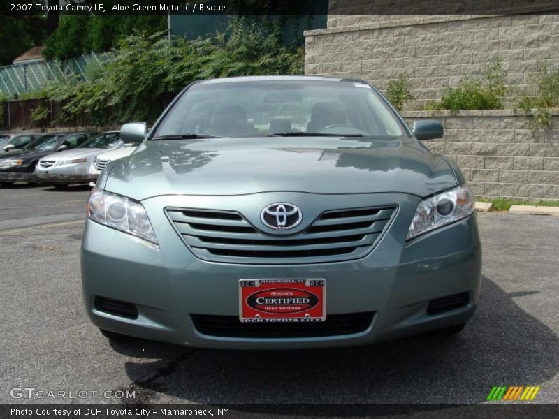 Aloe Green Metallic / Bisque 2007 Toyota Camry LE