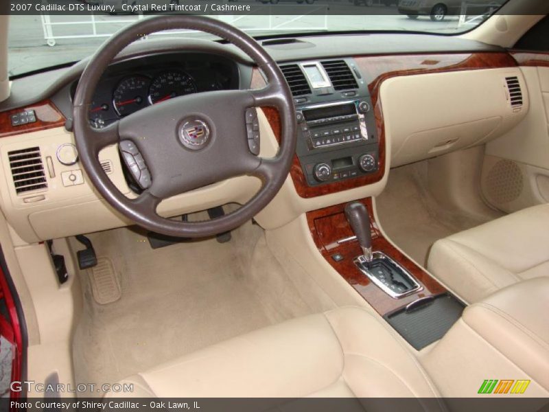 Crystal Red Tintcoat / Cashmere 2007 Cadillac DTS Luxury