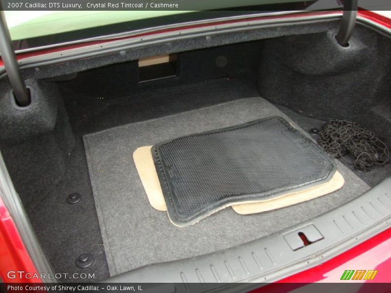 Crystal Red Tintcoat / Cashmere 2007 Cadillac DTS Luxury