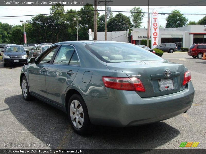 Aloe Green Metallic / Bisque 2007 Toyota Camry LE