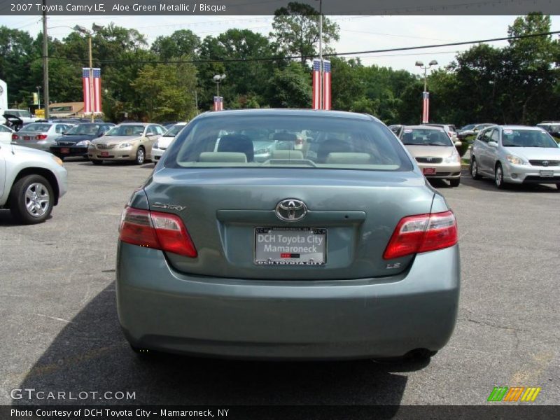 Aloe Green Metallic / Bisque 2007 Toyota Camry LE