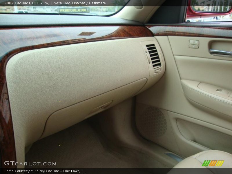 Crystal Red Tintcoat / Cashmere 2007 Cadillac DTS Luxury