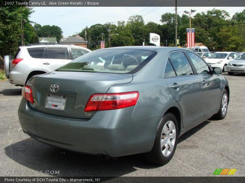 Aloe Green Metallic / Bisque 2007 Toyota Camry LE