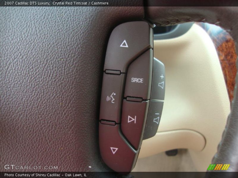 Crystal Red Tintcoat / Cashmere 2007 Cadillac DTS Luxury