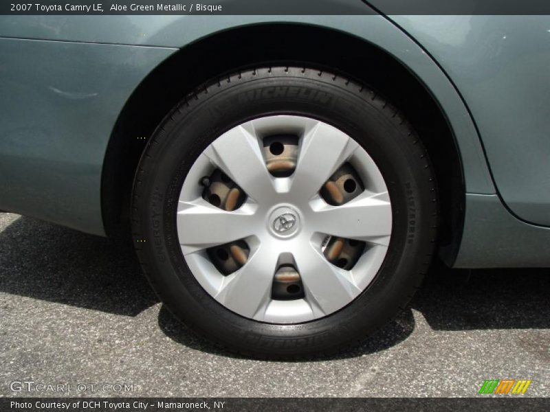 Aloe Green Metallic / Bisque 2007 Toyota Camry LE