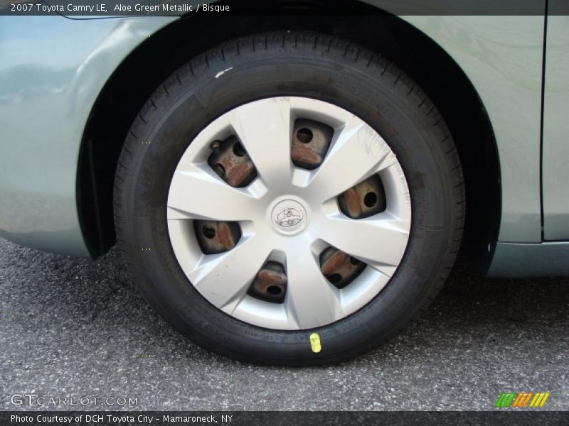 Aloe Green Metallic / Bisque 2007 Toyota Camry LE