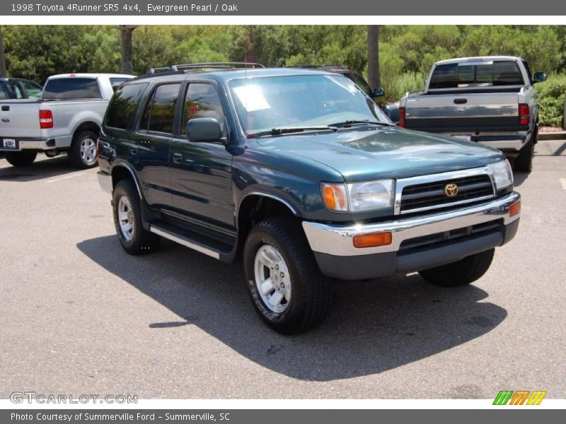 Evergreen Pearl / Oak 1998 Toyota 4Runner SR5 4x4