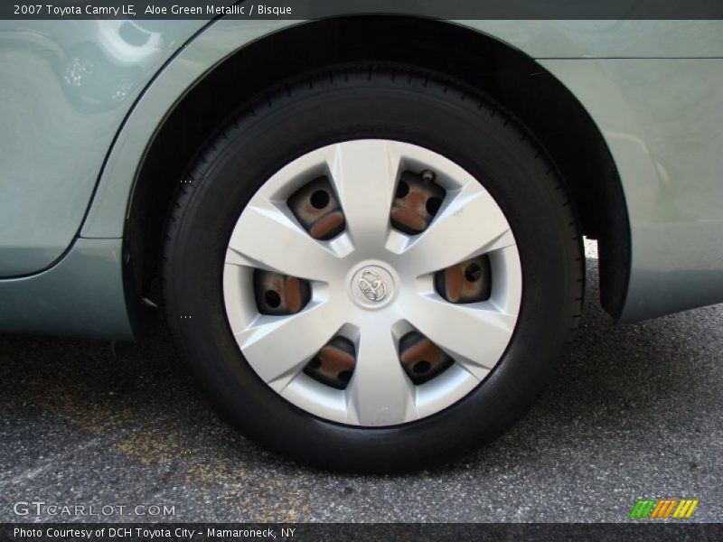 Aloe Green Metallic / Bisque 2007 Toyota Camry LE