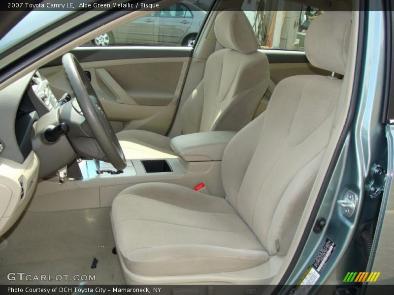 Aloe Green Metallic / Bisque 2007 Toyota Camry LE