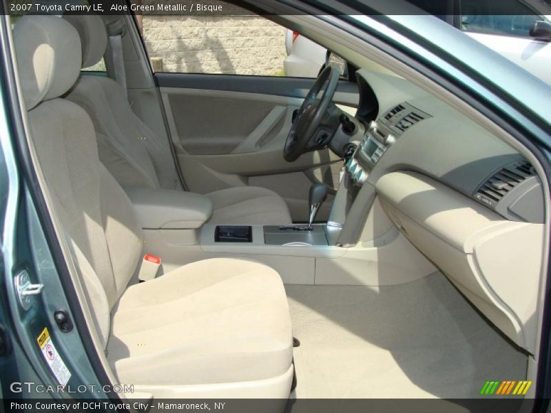 Aloe Green Metallic / Bisque 2007 Toyota Camry LE