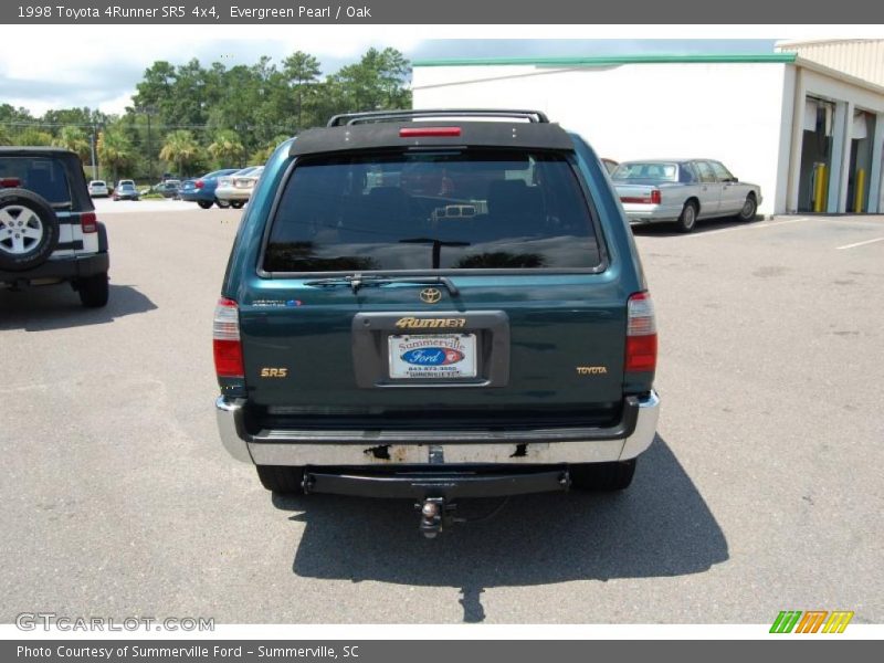 Evergreen Pearl / Oak 1998 Toyota 4Runner SR5 4x4