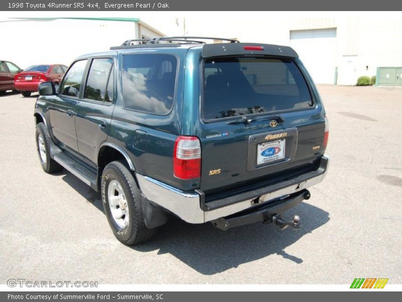 Evergreen Pearl / Oak 1998 Toyota 4Runner SR5 4x4