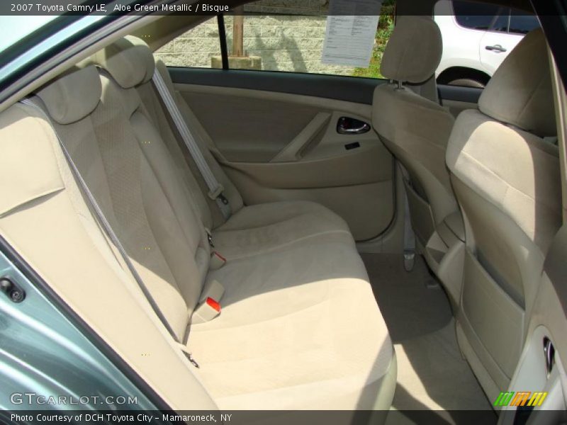 Aloe Green Metallic / Bisque 2007 Toyota Camry LE