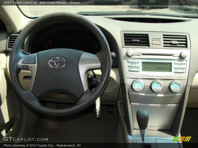 Aloe Green Metallic / Bisque 2007 Toyota Camry LE