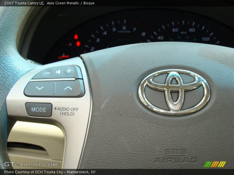 Aloe Green Metallic / Bisque 2007 Toyota Camry LE