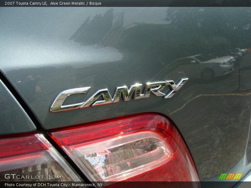 Aloe Green Metallic / Bisque 2007 Toyota Camry LE