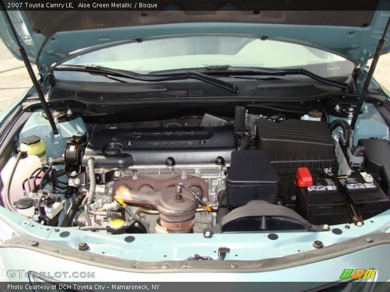 Aloe Green Metallic / Bisque 2007 Toyota Camry LE