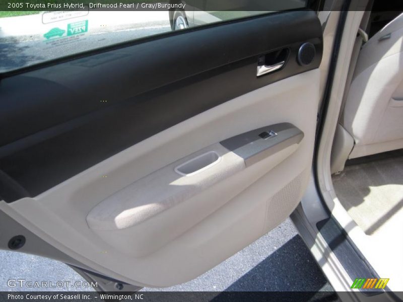 Driftwood Pearl / Gray/Burgundy 2005 Toyota Prius Hybrid