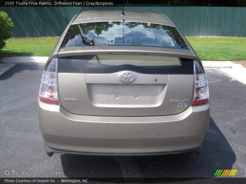 Driftwood Pearl / Gray/Burgundy 2005 Toyota Prius Hybrid