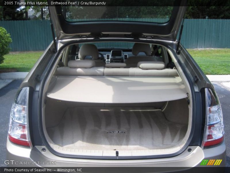 Driftwood Pearl / Gray/Burgundy 2005 Toyota Prius Hybrid