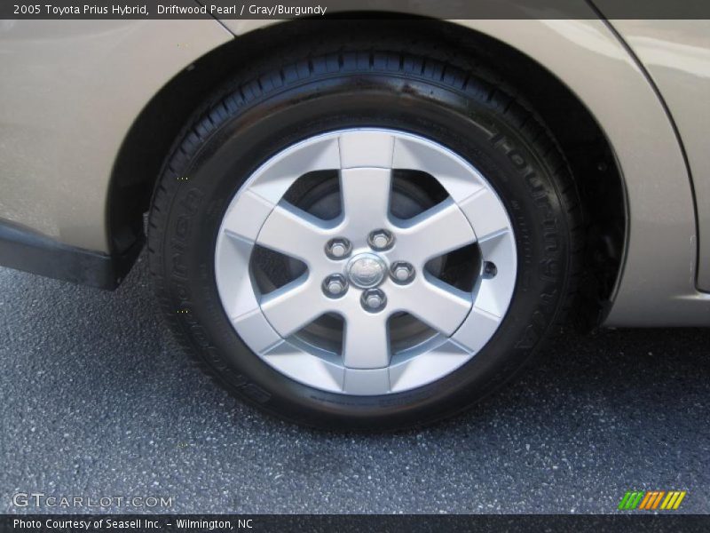 Driftwood Pearl / Gray/Burgundy 2005 Toyota Prius Hybrid