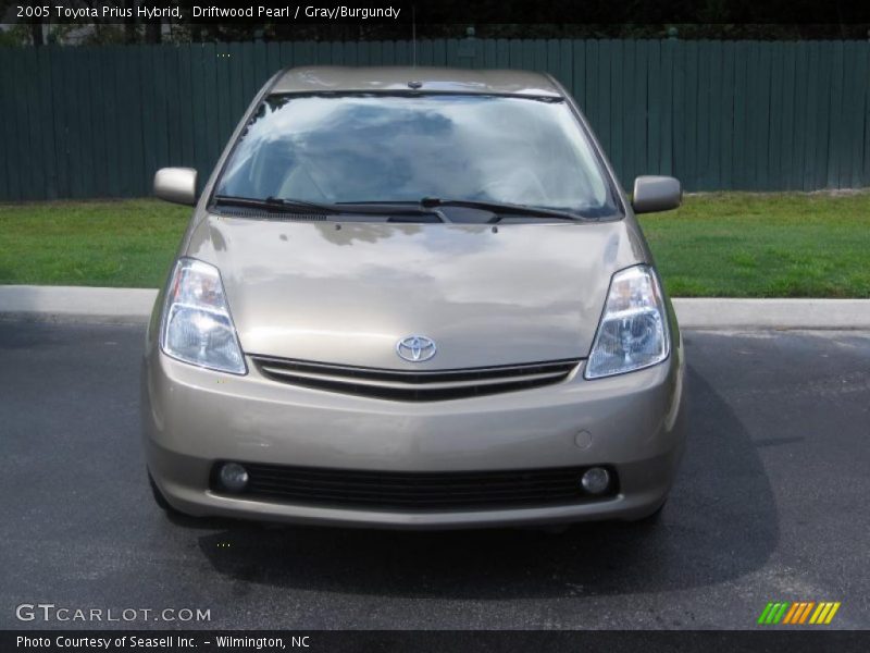 Driftwood Pearl / Gray/Burgundy 2005 Toyota Prius Hybrid