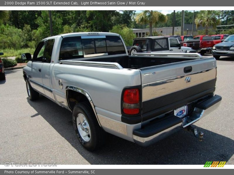 Light Driftwood Satin Glow / Mist Gray 2000 Dodge Ram 1500 SLT Extended Cab