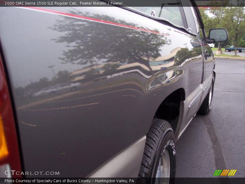 Pewter Metallic / Pewter 2000 GMC Sierra 1500 SLE Regular Cab