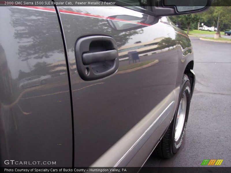 Pewter Metallic / Pewter 2000 GMC Sierra 1500 SLE Regular Cab