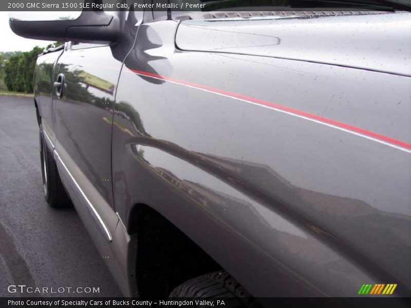 Pewter Metallic / Pewter 2000 GMC Sierra 1500 SLE Regular Cab