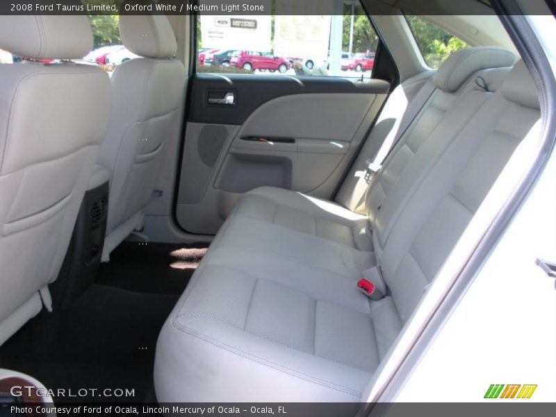 Oxford White / Medium Light Stone 2008 Ford Taurus Limited