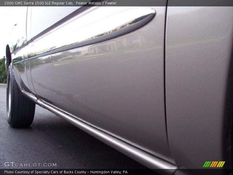 Pewter Metallic / Pewter 2000 GMC Sierra 1500 SLE Regular Cab