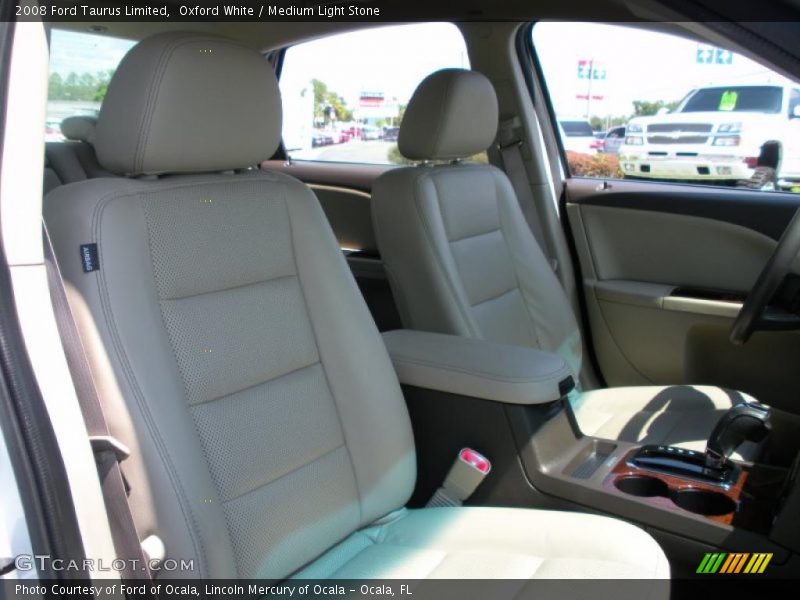 Oxford White / Medium Light Stone 2008 Ford Taurus Limited