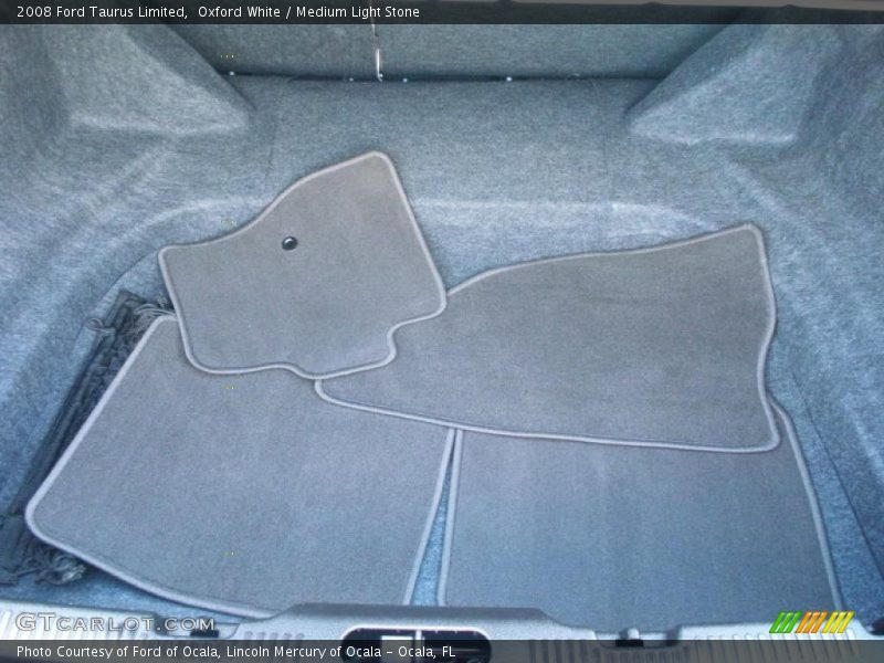 Oxford White / Medium Light Stone 2008 Ford Taurus Limited