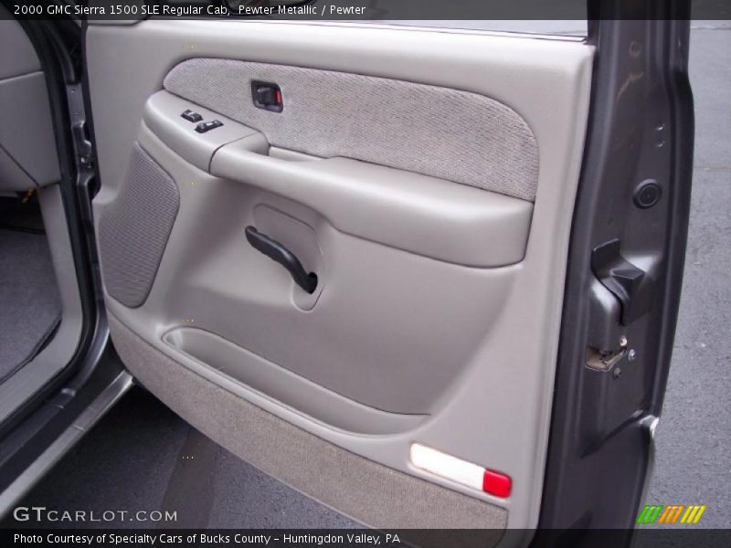 Pewter Metallic / Pewter 2000 GMC Sierra 1500 SLE Regular Cab