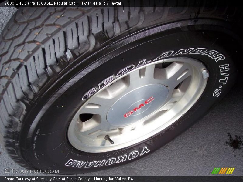 Pewter Metallic / Pewter 2000 GMC Sierra 1500 SLE Regular Cab