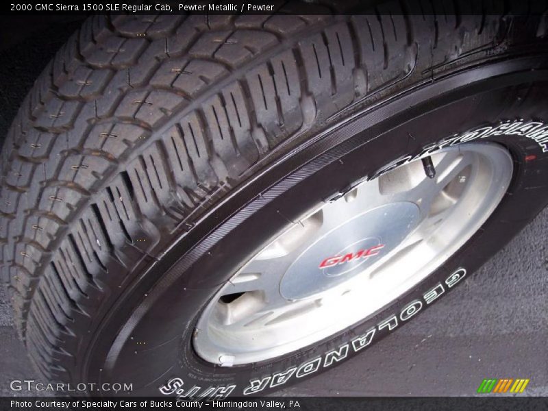 Pewter Metallic / Pewter 2000 GMC Sierra 1500 SLE Regular Cab