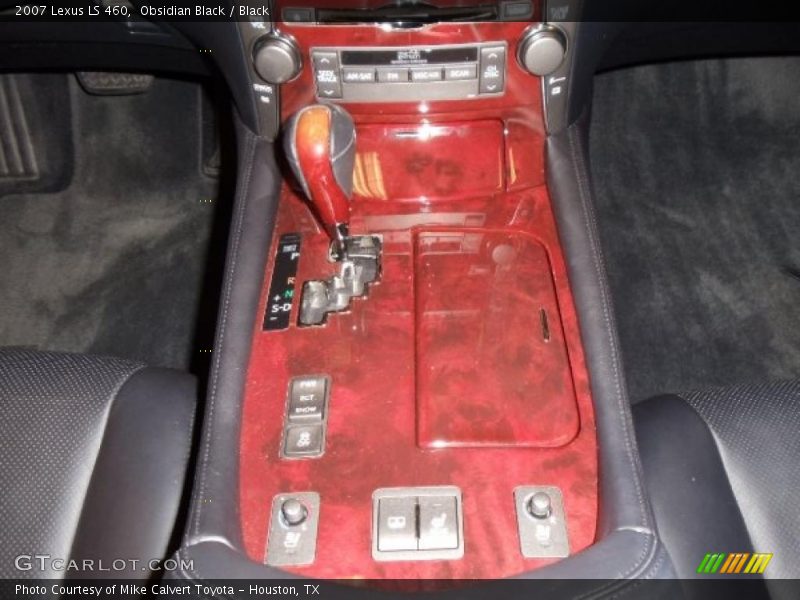 Obsidian Black / Black 2007 Lexus LS 460