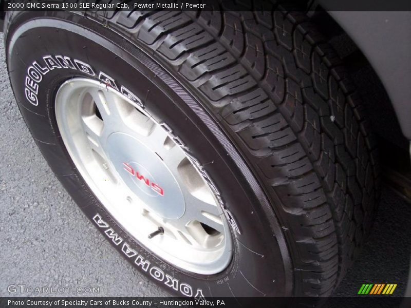 Pewter Metallic / Pewter 2000 GMC Sierra 1500 SLE Regular Cab