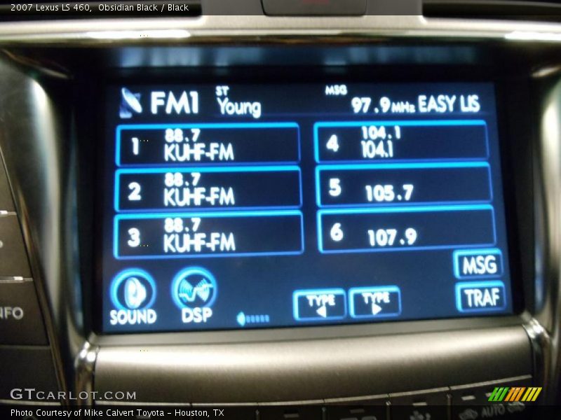 Obsidian Black / Black 2007 Lexus LS 460