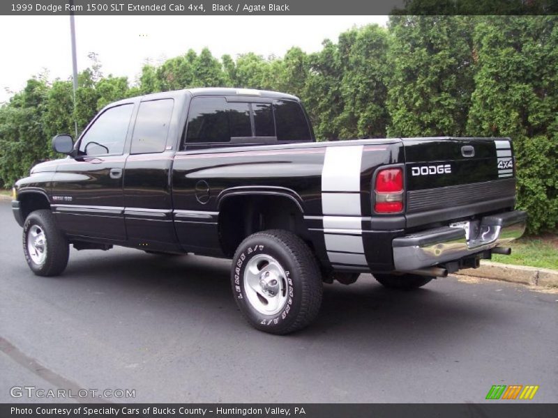 Black / Agate Black 1999 Dodge Ram 1500 SLT Extended Cab 4x4