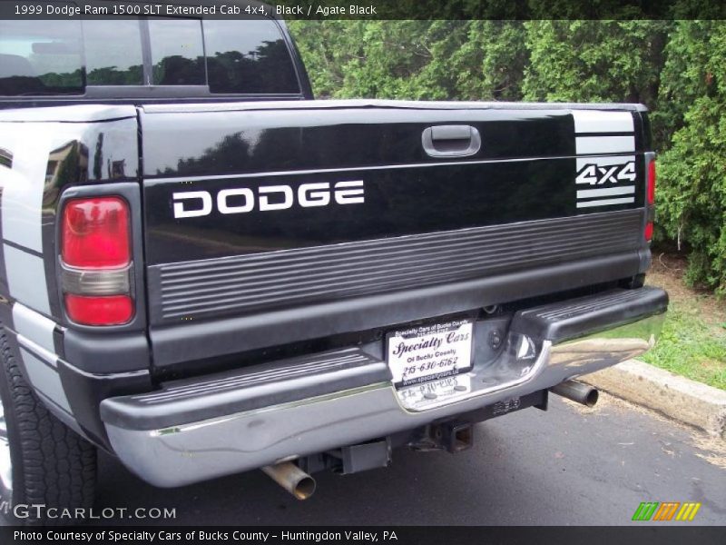 Black / Agate Black 1999 Dodge Ram 1500 SLT Extended Cab 4x4