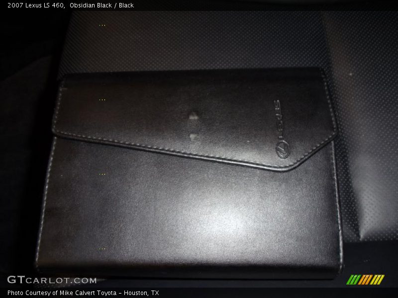Obsidian Black / Black 2007 Lexus LS 460