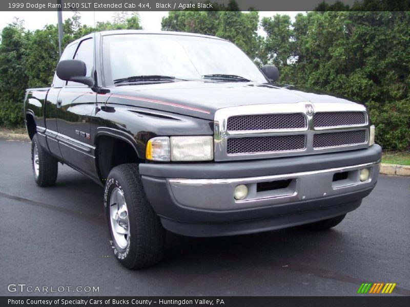 Black / Agate Black 1999 Dodge Ram 1500 SLT Extended Cab 4x4