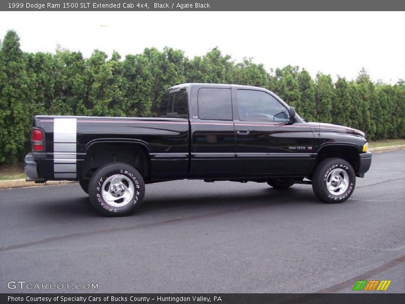 Black / Agate Black 1999 Dodge Ram 1500 SLT Extended Cab 4x4