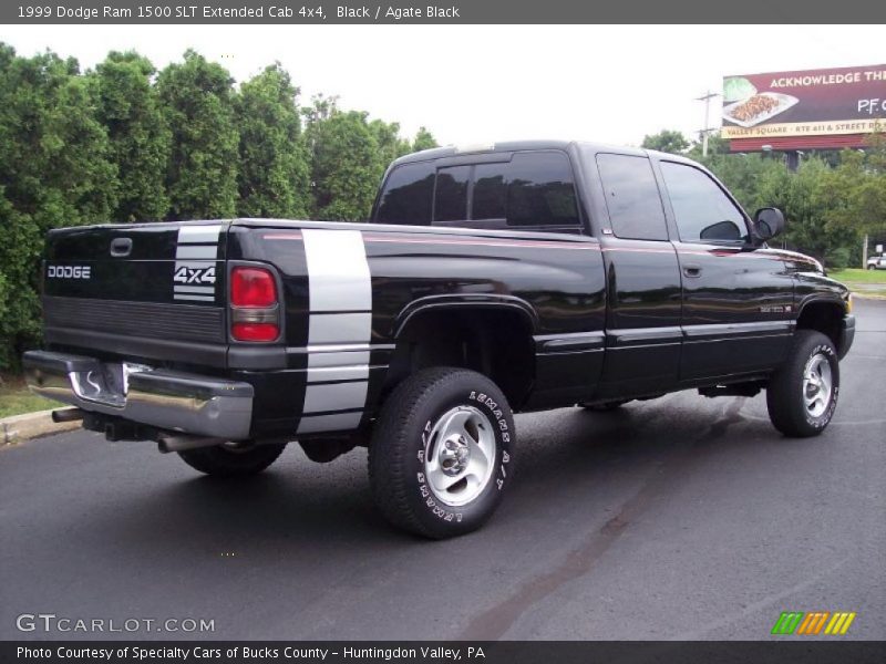 Black / Agate Black 1999 Dodge Ram 1500 SLT Extended Cab 4x4