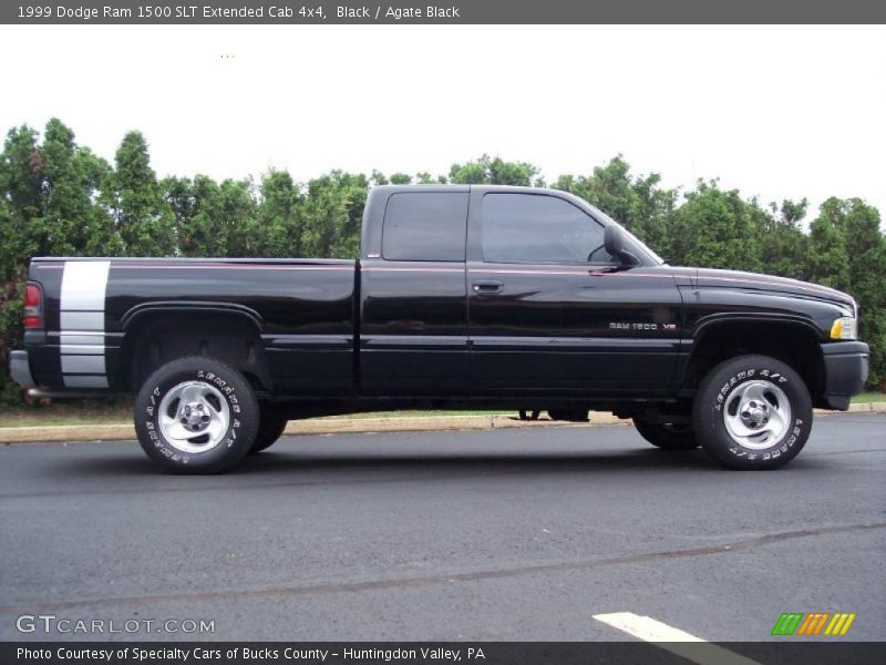Black / Agate Black 1999 Dodge Ram 1500 SLT Extended Cab 4x4