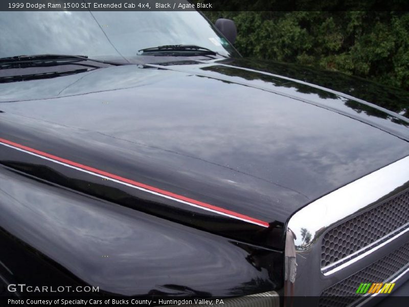 Black / Agate Black 1999 Dodge Ram 1500 SLT Extended Cab 4x4